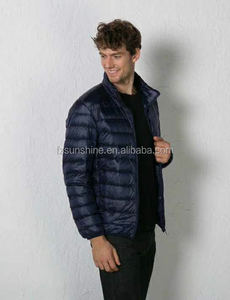 Chaquetas de <span class=keywords><strong>hombre</strong></span> de talla grande acolchadas de plumón de pato blanco a prueba de viento plegables con capucha 2024 - Product Image 5