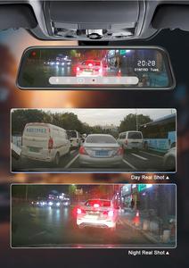 새로운 다시 카메라 1080P 자동차 대시 캠 듀얼 렌즈 <span class=keywords><strong>DVR</strong></span> 10 ''IPS 터치 스크린 후면보기 미러 운전 녹음 레코더 - Product Image 5