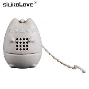Infusore per Tè a Forma di Gatto in Silicone Atossico, Accessorio per Teiera e Sacchetti di Tè - Product Image 5
