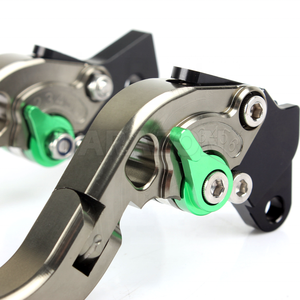 Cnc adjustable extendable folded clutch brake levers for <span class=keywords><strong>KAWASAKI</strong></span> Z750 ZRX1100 <span class=keywords><strong>ZZR</strong></span> 1100 <span class=keywords><strong>1200</strong></span> VN 1500 1600 ZZR1400 er-er- - Product Image 4