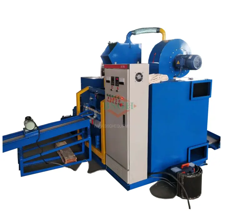 Али Горячие Продажи б/у провод кабель гранулятор 2020 Большая скидка сухой переработки лома небольшой медной кабель гранулятор машина BS-D20