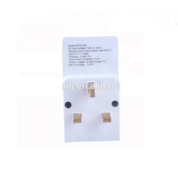 전압 및 전압 보호기 40a 범용 벽 소켓 USB 포트