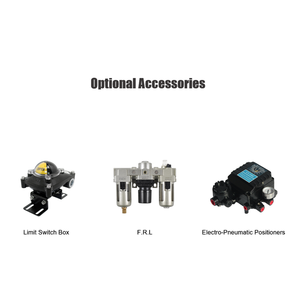 Van Bi COVNA 2 Chiều 3 Chiếc 1000 WOG 304 Van Điều Khiển Không Khí Bằng Thép Không Gỉ Van Bi Được Kích Hoạt Bằng Khí Nén Với Công Tắc Giới Hạn - Product Image 6