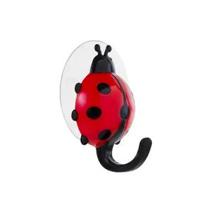 Crochet de ventouse coccinelle sous vide, 1 pièce, sécurité sans ventouse