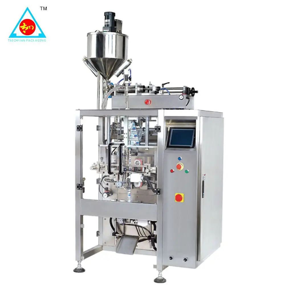 Easy Operation Automatic Vertical Excellent quality hotel Liquid Soap, Honey, Paste, Shampoo Packing Machine price