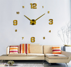 Commercio all'ingrosso prodotti per la casa decorativo domestico 24 ore di tempo digitale antico orologio <span class=keywords><strong>da</strong></span> <span class=keywords><strong>parete</strong></span> - Product Image 1