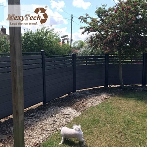 Clôture en composite bois-plastique MexyTech Decorate MecoFence de Foshan avec bac à plantes - Product Image 3