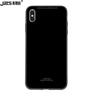 Cuatro colores nuevo producto templaron vidrio trasero <span class=keywords><strong>funda</strong></span> <span class=keywords><strong>de</strong></span> teléfono para for <span class=keywords><strong>iphone</strong></span> <span class=keywords><strong>MAX</strong></span> <span class=keywords><strong>XS</strong></span> - Product Image 3