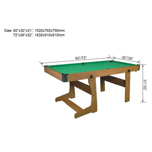 Pataugeszx — mini table pliante d'intérieur, <span class=keywords><strong>5</strong></span> pieds/6 pieds, pour enfants - Product Image 3