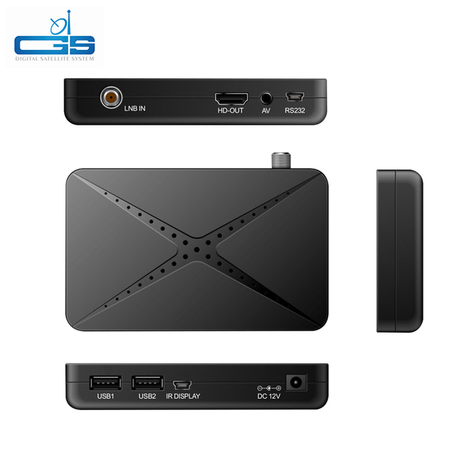 Manufacturer 4K Digital Satellite Receiver Mini s2 Smart Set Top Box FTA Dvb s2 Satellite Receiver