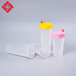 Personalizar mascotas desechables <span class=keywords><strong>de</strong></span> plástico <span class=keywords><strong>gigante</strong></span> bebiendo té <span class=keywords><strong>de</strong></span> burbuja ensalada tazas resistente al calor - Product Image 3