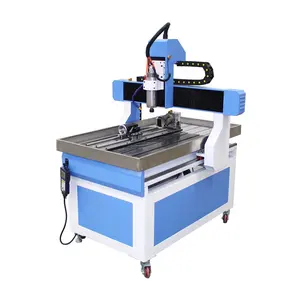 2.2KW ציר CNC נתב 4 ציר 6090 עבור עץ עם ציר סיבובי