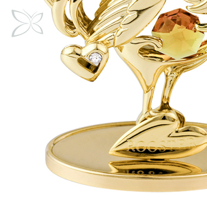 Crystocraft - Escultura de Gallo del Horóscopo Chino, 12 Signos del Zodiaco, Chapado en Oro de 24k, Sin Plomo, Cristales Grabados con Láser, Feng Shui - Product Image 5