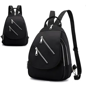 Outdoor multifunctionele Nylon Schouder Borst Terug Student Reizen Anti-diefstal Vrouwelijke Draagbare Messenger Bag