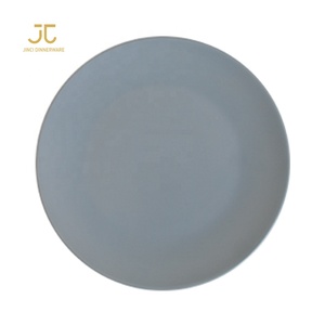 Venta al por mayor de <span class=keywords><strong>gres</strong></span> negro piedras platos platos de cargador de porcelana de la boda 13 pulgadas - Product Image 1