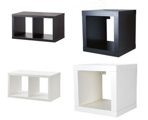 Bibliothèque <span class=keywords><strong>cube</strong></span> en <span class=keywords><strong>bois</strong></span> <span class=keywords><strong>de</strong></span> style minimaliste européen américain Design moderne Panneau MDF Mélamine Salon Chambre à coucher <span class=keywords><strong>Rangement</strong></span> - Product Image 5