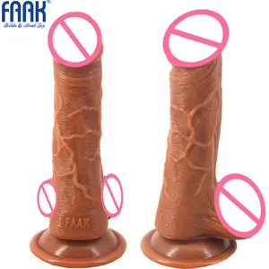 FAAK03 Skin Touch Mini Gode Avec Puissance D'aspiration Gode Plug Anal Homme Et Femme Texture Réaliste Mini Gode