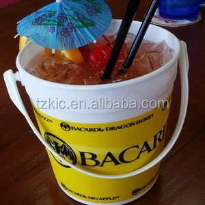 Plástico 32 oz Malibu Rum cubos taza para beber - Product Image 3