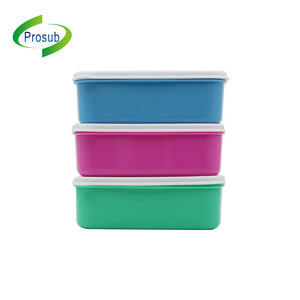 Precio bajo repetible Food Prep contenedor 2 lonchera compartimento para plástico seguro - Product Image 1