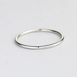 S925 sterling silver <span class=keywords><strong>sottile</strong></span> <span class=keywords><strong>anello</strong></span> per le donne - Product Image 4