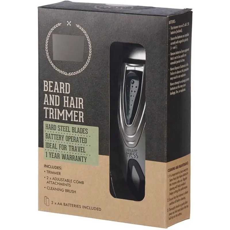 Beard and hair trimmer custom packaging box Pet hair clipper packaging box smart Electric face shaver customized gift box empty
