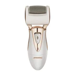 JINDING JD-505R Tested Most Powerful Best Pedicure Rechargeable Electronic Foot File Electric Callus Remover