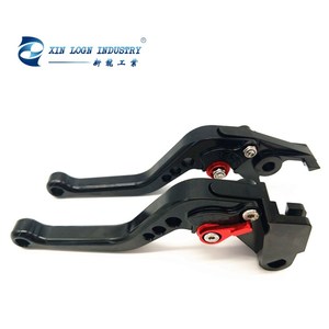 Best selling Adjustable short CNC clutch brake levers for <span class=keywords><strong>Kawasaki</strong></span> <span class=keywords><strong>Z650</strong></span> Z900 2017 Black <span class=keywords><strong>2018</strong></span> lever with regulator Red - Product Image 6