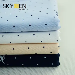 De marque Guangzhou sergé oxford textile hommes de chemise pour chemises imprimées impression 100 coton tissé tissu