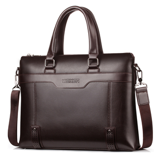 negocios bolso bolsos de hombro de cuero de la PU de <span class=keywords><strong>abogado</strong></span> maletín portátil - Product Image 5