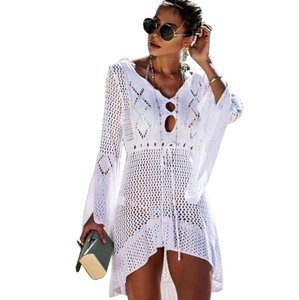 Traje <span class=keywords><strong>de</strong></span> <span class=keywords><strong>baño</strong></span> <span class=keywords><strong>de</strong></span> playa <span class=keywords><strong>para</strong></span> <span class=keywords><strong>mujer</strong></span> Traje <span class=keywords><strong>de</strong></span> <span class=keywords><strong>baño</strong></span> <span class=keywords><strong>de</strong></span> <span class=keywords><strong>manga</strong></span> <span class=keywords><strong>larga</strong></span> Coverups Bikini Cover up Net - Product Image 5