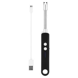 Encendedores USB eléctricos A prueba de viento Recargable Flexible de seguridad Encendedor de velas de fuego para el regalo Chim - Product Image 2
