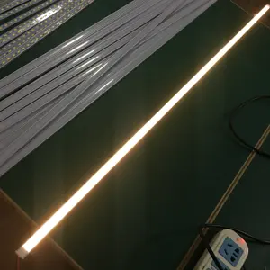 U alüminyum profil led ışık Çubuğu SMD5630 LED ışık şeridi 5630 5730 led Bar ışığı beyaz renk 5630 Alüminyum sabit LED şerit