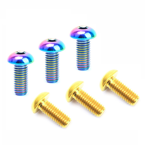 Tiêu Chuẩn ISO 7380 Hex Socket Button Screws Headtitanium Hợp Kim DIN 912 Titanium Vít Titanium Ta2/Titanium TC4 Cường Độ Cao Giả Mạo, CNC - Product Image 2