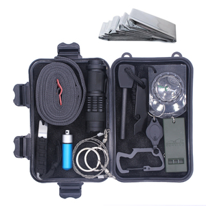 <span class=keywords><strong>12</strong></span> trong 1 cuộc phiêu lưu cắm trại Thảm Họa Survival Gear Kit ngoài trời thiết bị khẩn cấp - Product Image 1