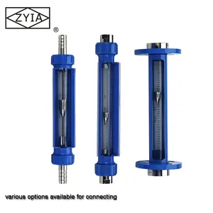 Medidor de fluxo de tubo de vidro de área variável, para água de refrigeração, líquido (medidor de fluxo), rotamímetro de cloro