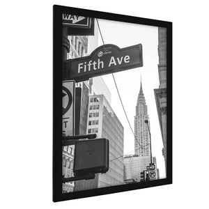 Khung Áp Phích Màu Đen 13X19 Của Nhà Sản Xuất Chuyên Nghiệp-Được Thiết Kế Để Hiển Thị Theo Chiều Dọc Hoặc Chiều Ngang Trên Tường - Product Image 2