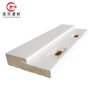 Jiraw Radiata Khung Cửa Bên Ngoài Sơn Lót Màu Trắng Gỗ Rắn Nối Ngón Tay Thông - Product Image 6