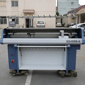 Semi Auto Flat Knitting Machine Collar Knitting Machine