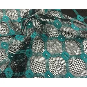 57/58'' Raschel Lace Solid Knit Cotton Ripstop Nylon Fabrics For Sale
