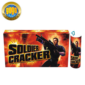 Soldier Cracker Chinese Firecrackers Powerful Pop Snappers Firecracker Crazy Bang Firecracker Stocks Crackers Manufacturer