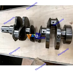 3TNE88 Crankshaft 129001-21000 Forged Steel For Yanmar Excavator Loader Tractor Forklift Diesel Engine