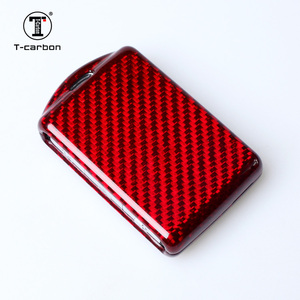 T-carbon Glass Carbon Fiber Car Key <strong>Case</strong> for <strong>Volvo</strong> Key Covers Fashion Interior <strong>Accessories</strong> Factory Sales Car Key Cover - Product Image 5