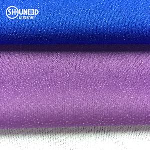 PA Fusible Dệt Tròn Dệt Kim <span class=keywords><strong>Interlining</strong></span> 100% Polyester <span class=keywords><strong>4</strong></span> Cách Stretchable Dệt Kim Dính Interfacing Cho Quần Áo Giản Dị - Product Image 4