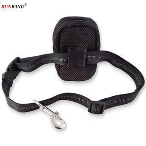 A mani libere di Trasporto Cintura In Vita Regolabile Guinzaglio Del Cane-A Scomparsa Durevole Doppia Maniglia Formazione <span class=keywords><strong>Bungee</strong></span> con il Sacchetto - Product Image 4