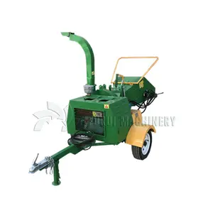 Efisiensi Tinggi Woodchipper Kayu Chipper Digunakan PTO Chipper Kayu untuk Dijual