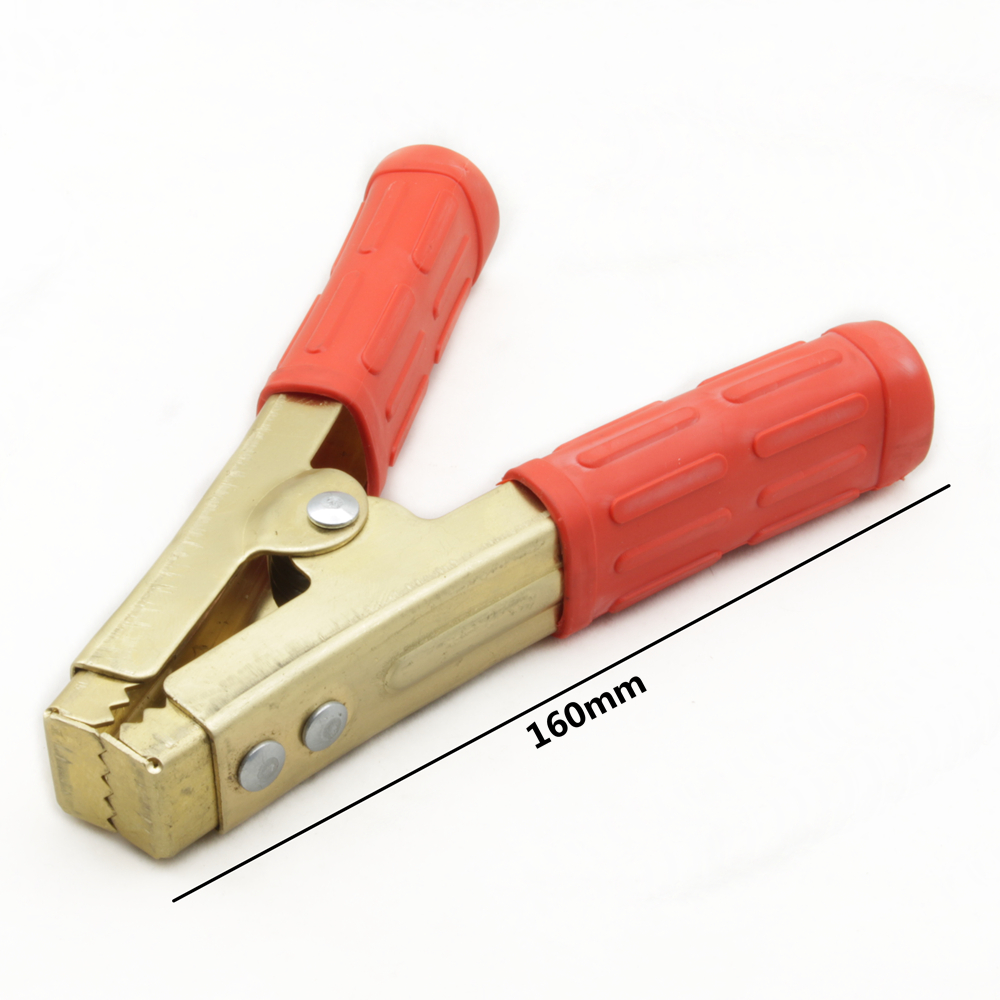 160 мм 500A изоляционный автомобильный латунный аккумулятор крокодил зажим