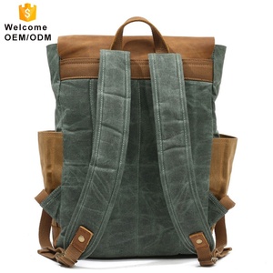 retro gran volumen unisex multifunción de gran universidad Paquete de bolsa a prueba de agua bolsa de lujo mochila - Product Image 4