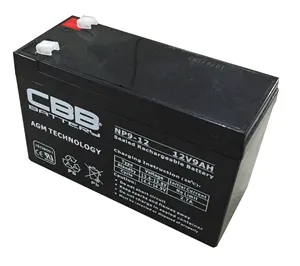 20hr rate 9ah Lead Acid UPS Battery best price 12V9AH (NP9-12)