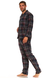 camisetas de manga larga ropa de dormir de algodón <span class=keywords><strong>divertido</strong></span> pijamas de invierno de los hombres - Product Image 2