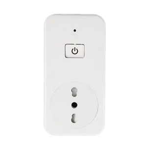 Italy WI-02 Mobile Phone APP Control Home Switch Plug Smart Wifi Power Socket